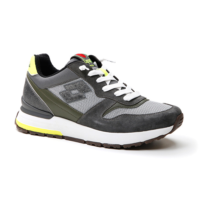 Men Lotto Tokyo Ginza Leggenda Grey / Black / Grey | 98170-PEAJ