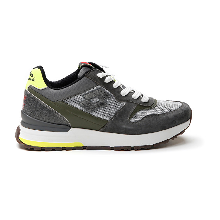 Men Lotto Tokyo Ginza Leggenda Grey / Black / Grey | 98170-PEAJ