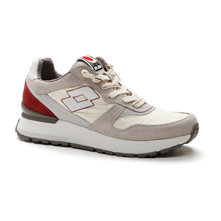 Men Lotto Tokyo Ginza Leggenda White / Pink | 68321-UPVZ