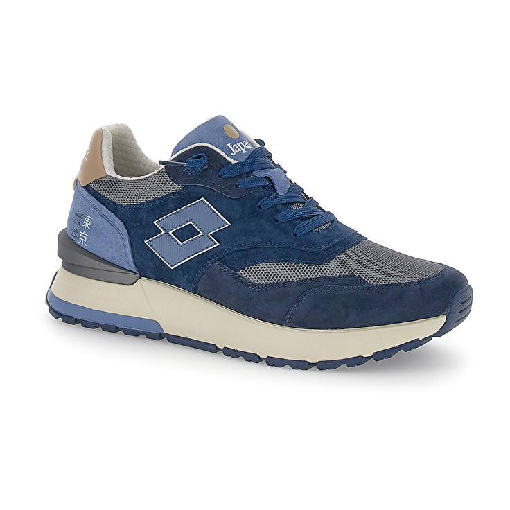 Men Lotto Tokyo Ginza Pure Leggenda Dark / Blue / Grey / Blue | 02463-MZOJ