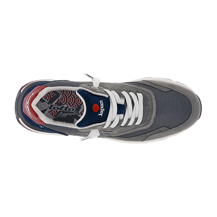 Men Lotto Tokyo Ginza Pure Leggenda Grey / Grey / Blue | 12537-JSOH