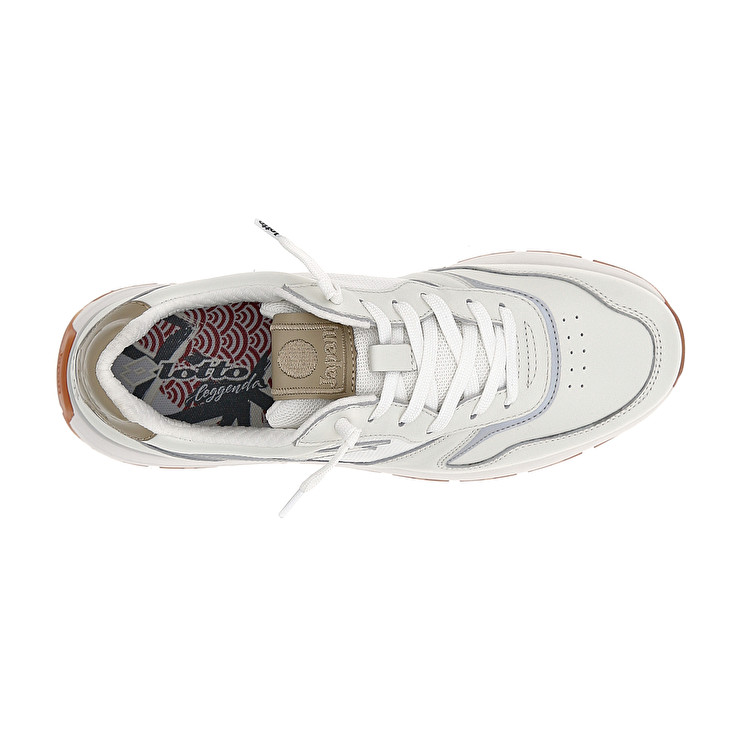 Men Lotto Tokyo Ginza White Leggenda White | 62581-KGCZ