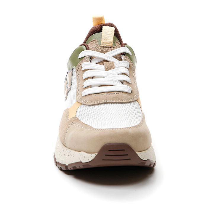 Men Lotto Tokyo Shibuya Iii Leggenda White / Beige / Green | 93764-FZCK
