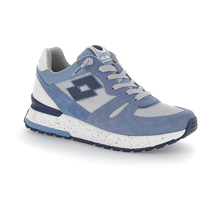 Men Lotto Tokyo Shibuya Leggenda Blue / Light / Brown / Grey / Blue | 13687-KWRP