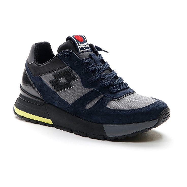 Men Lotto Tokyo Shibuya Leggenda Dark / Blue / Black / Grey | 87523-XOMT