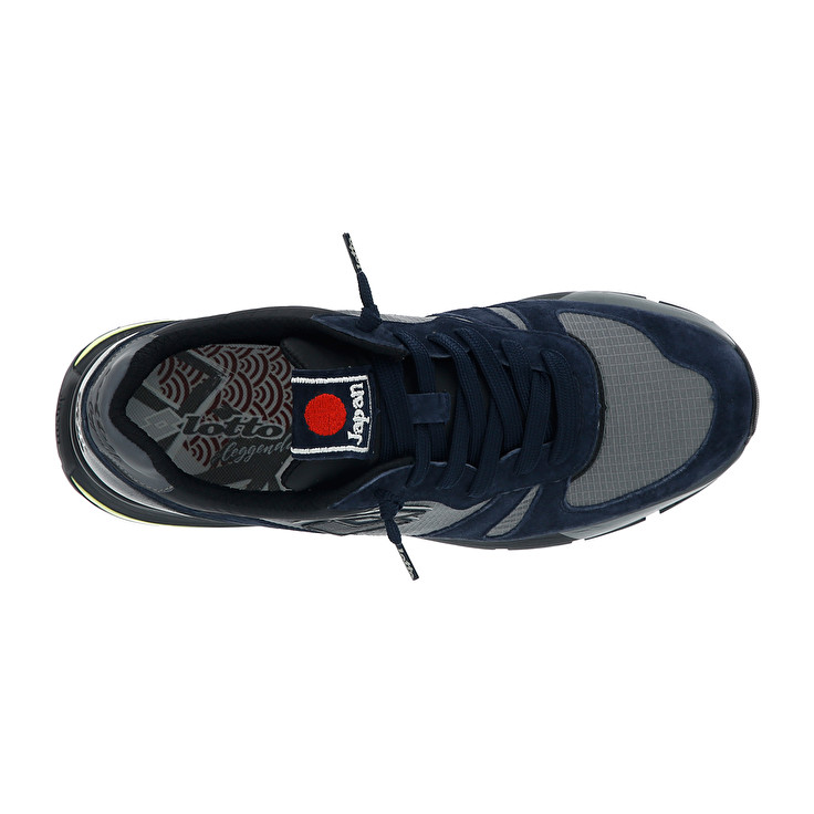 Men Lotto Tokyo Shibuya Leggenda Dark / Blue / Black / Grey | 87523-XOMT