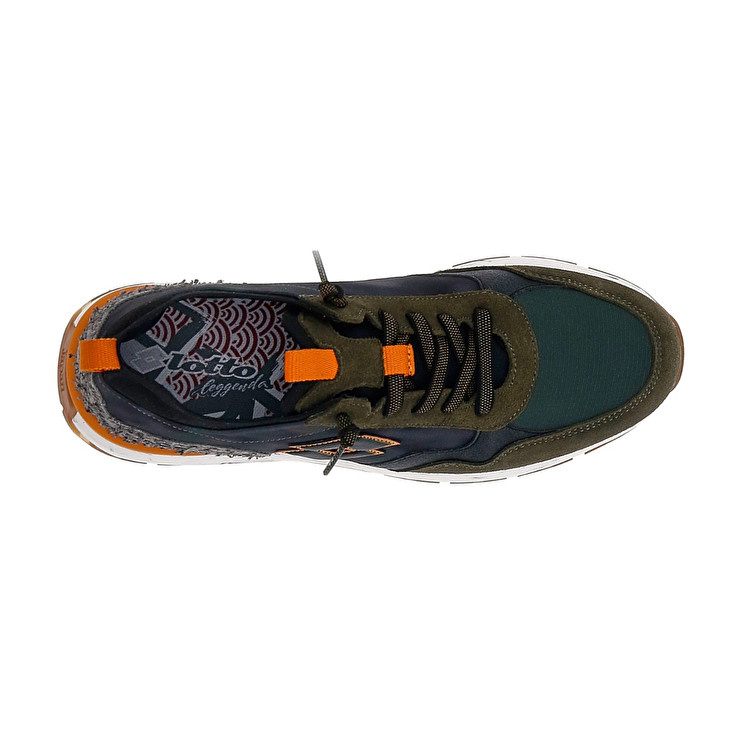 Men Lotto Tokyo Shibuya Tie Dye Leggenda Dark / Olive / Black / Green | 06173-BFIV