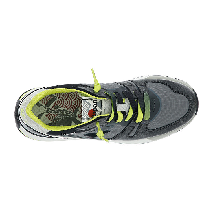 Men Lotto Tokyo Shibuya Vintage Leggenda Grey / Black / Beige | 81635-YHPZ