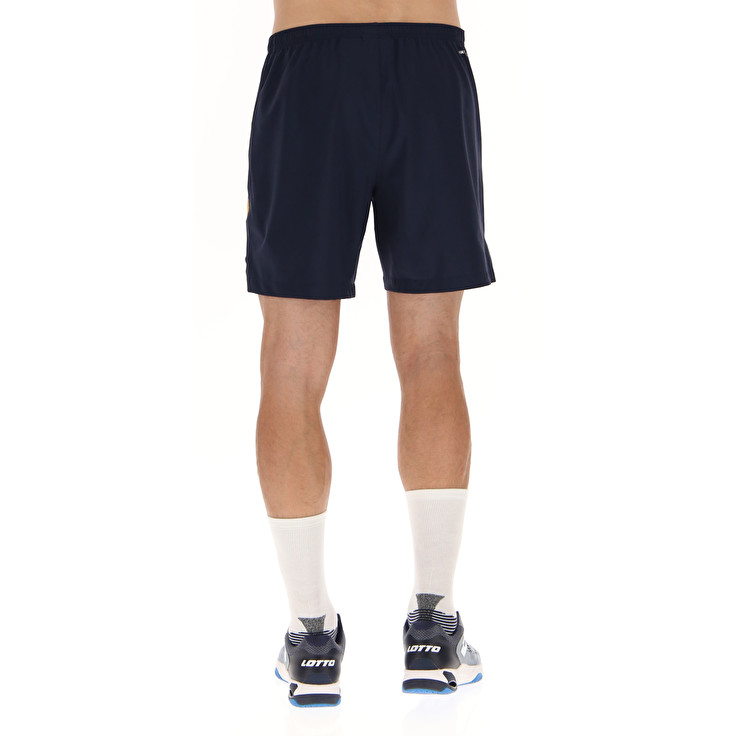 Men Lotto Top Iv7 1 Shorts Black | 20497-ZWJO