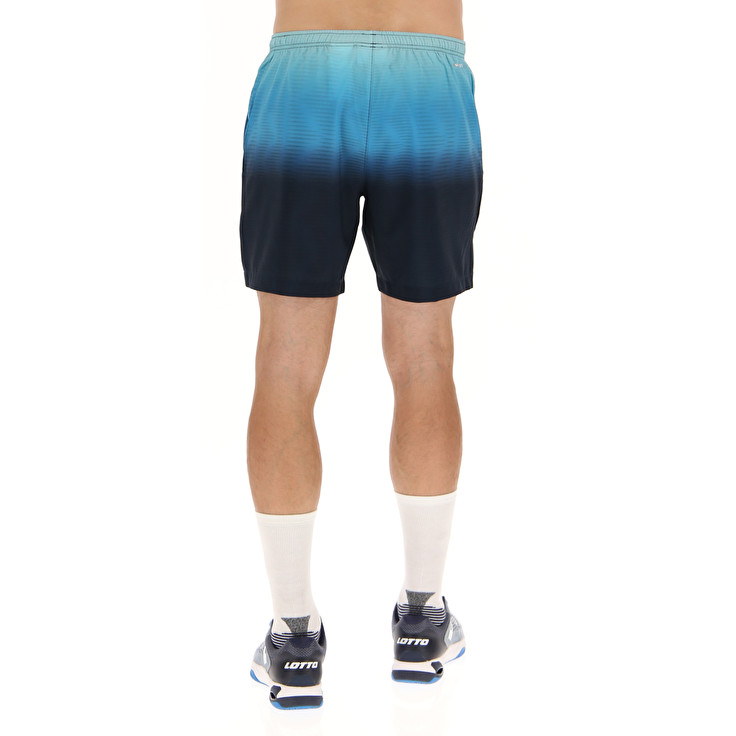 Men Lotto Top Iv7 2 Shorts Blue / Turquoise / Navy / Blue | 96382-XKPF