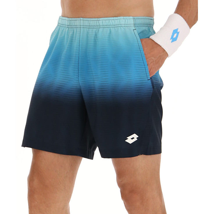 Men Lotto Top Iv7 2 Shorts Blue / Turquoise / Navy / Blue | 96382-XKPF