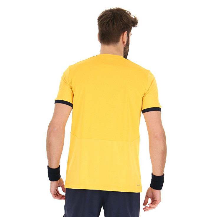 Men Lotto Top Iv T-shirts Navy / Blue | 79843-PBNF