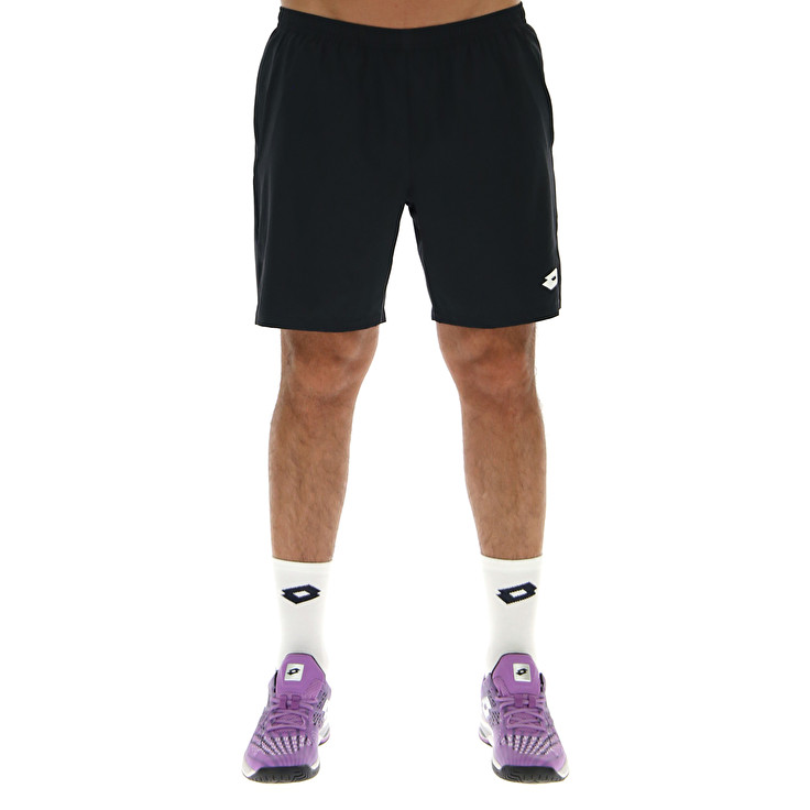 Men Lotto Top Ten Ii7 Pl Shorts Black | 15749-LHRD