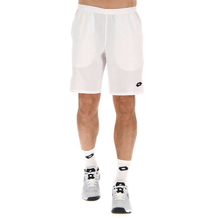Men Lotto Top Ten Ii9 Pl Shorts White | 23548-AMFW