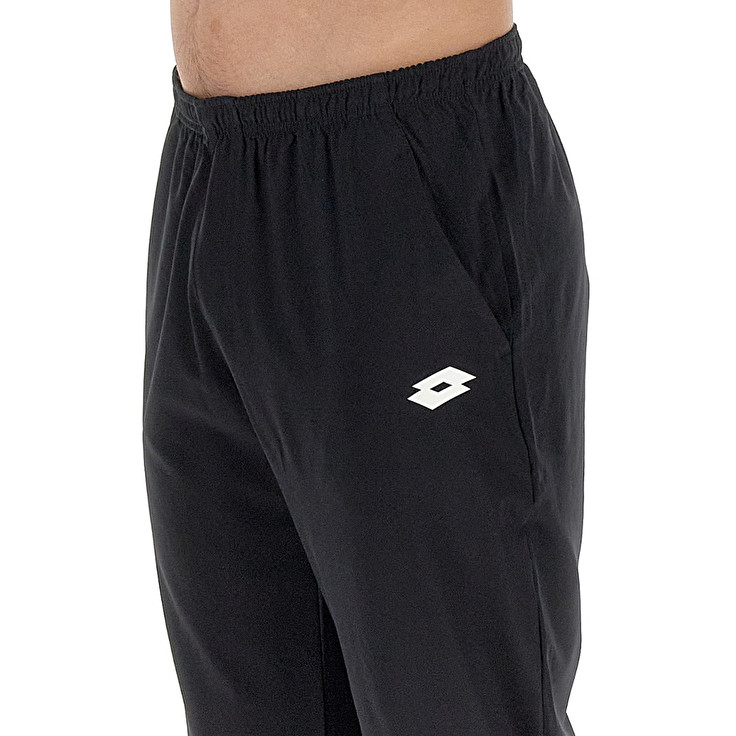 Men Lotto Top Ten Pl Sport Pants Black | 60917-WTSJ