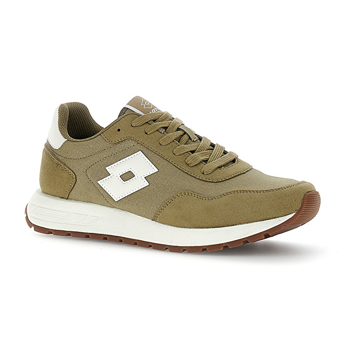 Men Lotto Trainer 2000 Amf Cvs Sneakers Brown / White | 50897-KHBV