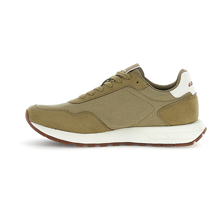 Men Lotto Trainer 2000 Amf Cvs Sneakers Brown / White | 50897-KHBV
