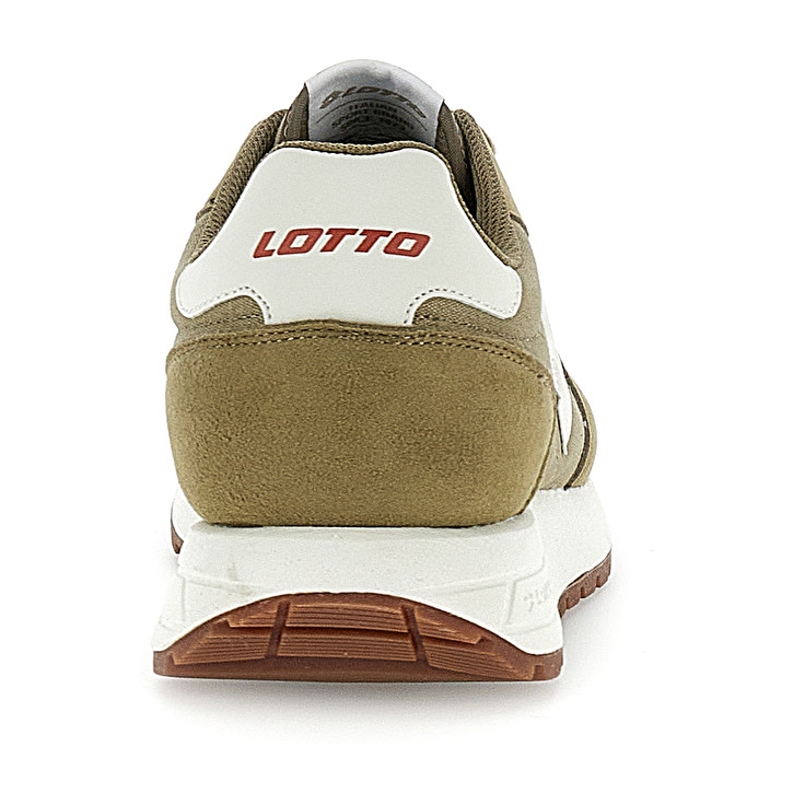 Men Lotto Trainer 2000 Amf Cvs Sneakers Brown / White | 50897-KHBV