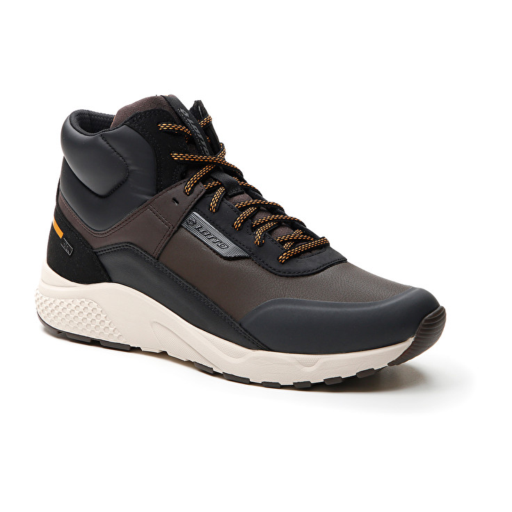 Men Lotto Ultra Amf Ii Mid Hd Sneakers Brown / Black | 84602-JYQD