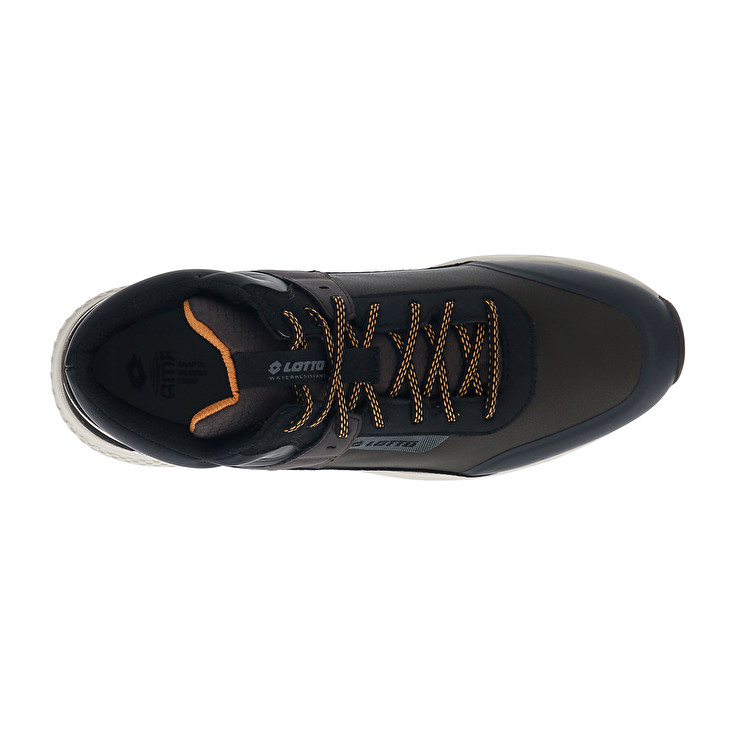 Men Lotto Ultra Amf Ii Mid Hd Sneakers Brown / Black | 84602-JYQD
