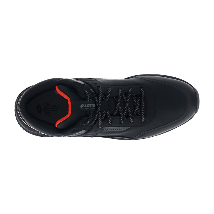 Men Lotto Ultra Amf Ii Mid Hd Sneakers Black | 61754-ERAK