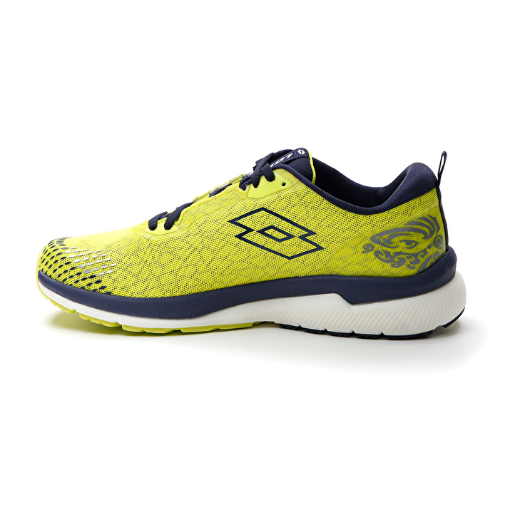 Men Lotto Volata Hyperpulse 100 Running Shoes Green / Navy / Blue | 84523-EJOU