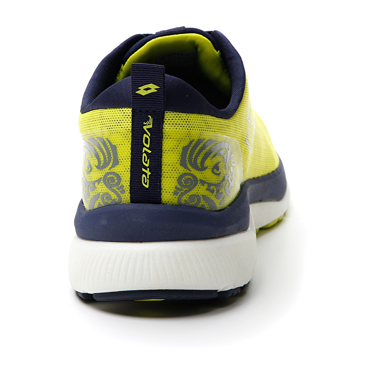 Men Lotto Volata Hyperpulse 100 Running Shoes Green / Navy / Blue | 84523-EJOU