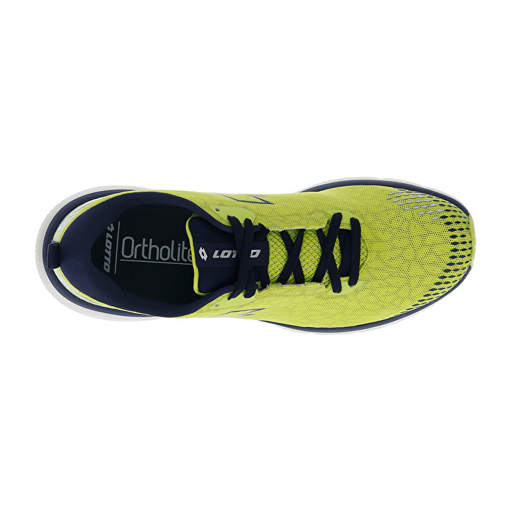 Men Lotto Volata Hyperpulse 100 Running Shoes Green / Navy / Blue | 84523-EJOU