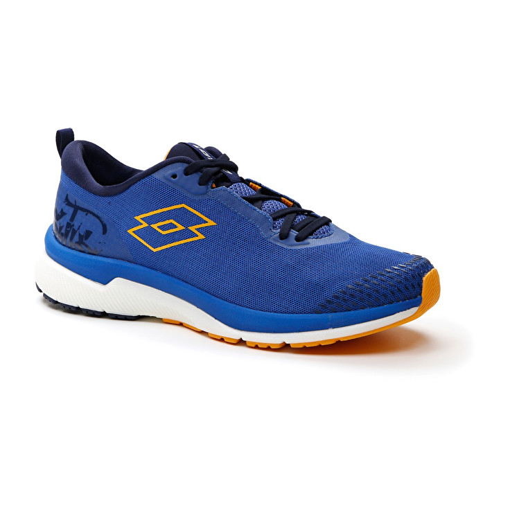 Men Lotto Volata Hyperpulse 100 Running Shoes Blue | 70289-CQEB
