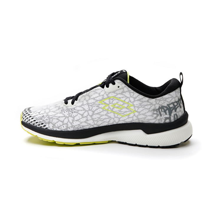 Men Lotto Volata Hyperpulse 100 Running Shoes White / Green | 03851-CDSA