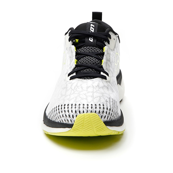 Men Lotto Volata Hyperpulse 100 Running Shoes White / Green | 03851-CDSA