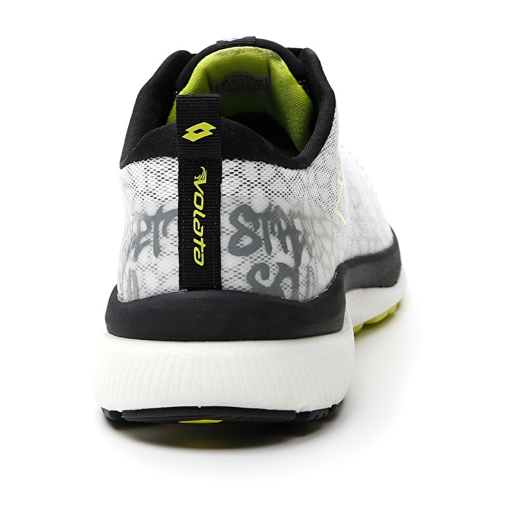 Men Lotto Volata Hyperpulse 100 Running Shoes White / Green | 03851-CDSA