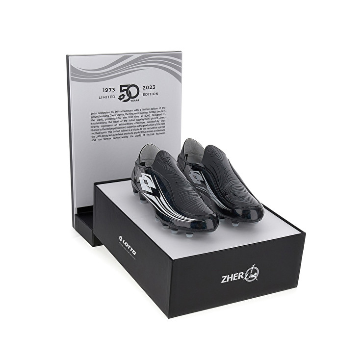 Men Lotto Zhero Gravity Tre Og 50 Yrs Soccer Shoes Black | 36985-QOYF