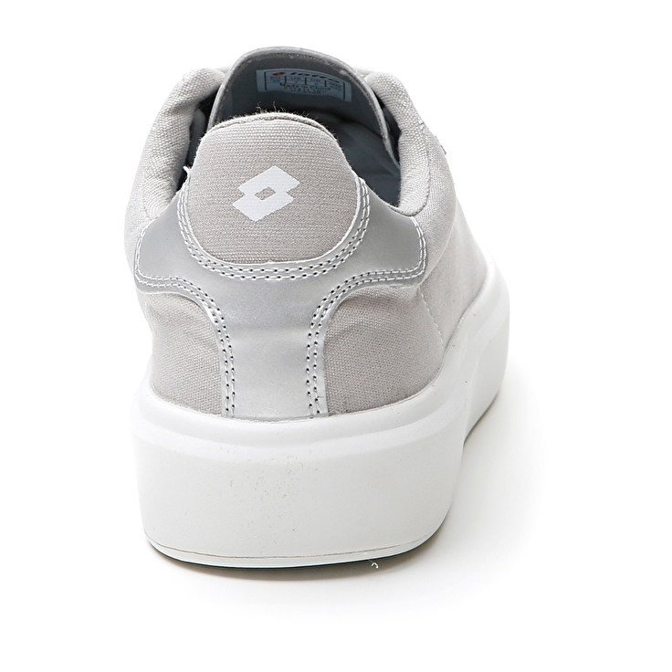 Women Lotto 1973 Amf Bold Metal Cvs W Sneakers Silver | 38907-PCBY