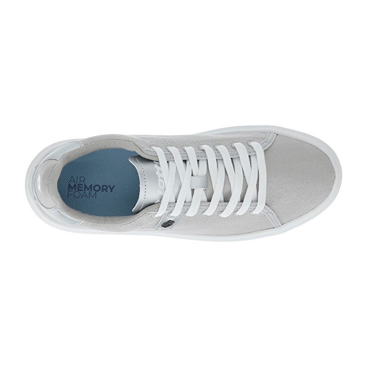 Women Lotto 1973 Amf Bold Metal Cvs W Sneakers Silver | 38907-PCBY