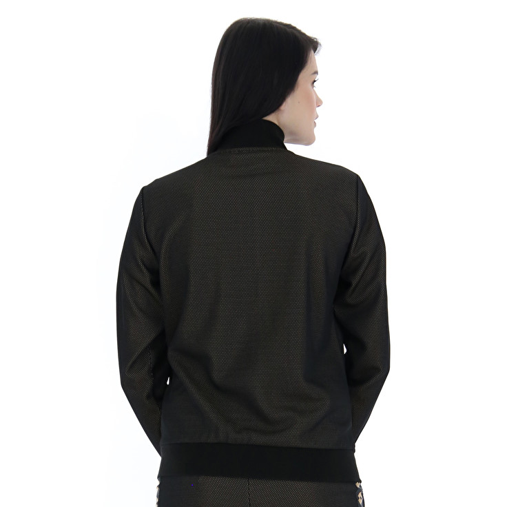 Women Lotto Athletica Classic W Iv Fz Pl Jackets Black | 78954-GKZM