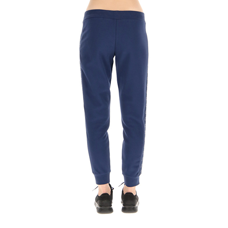 Women Lotto Athletica Due W V Pants Dark / Blue | 25368-ZTOM