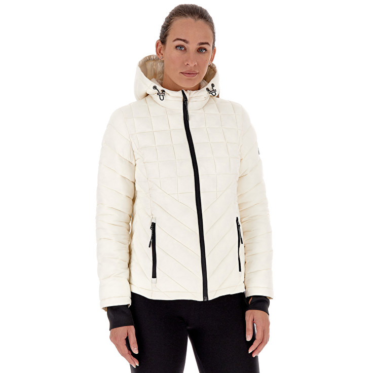 Women Lotto Bomber Cortina W Iv Hd Jackets White | 65908-LZUX