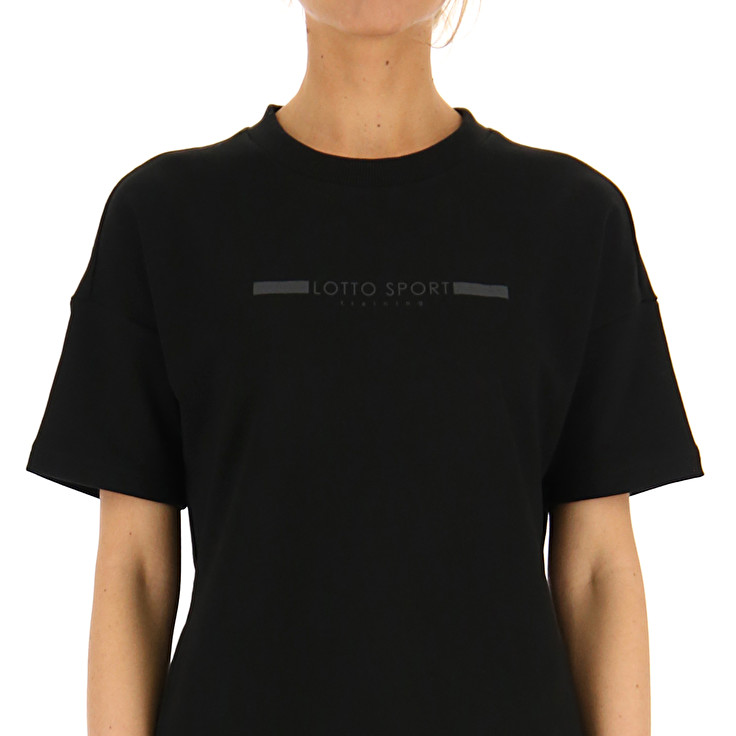 Women Lotto Dinamico W Vi Dress Black | 13804-UYAQ