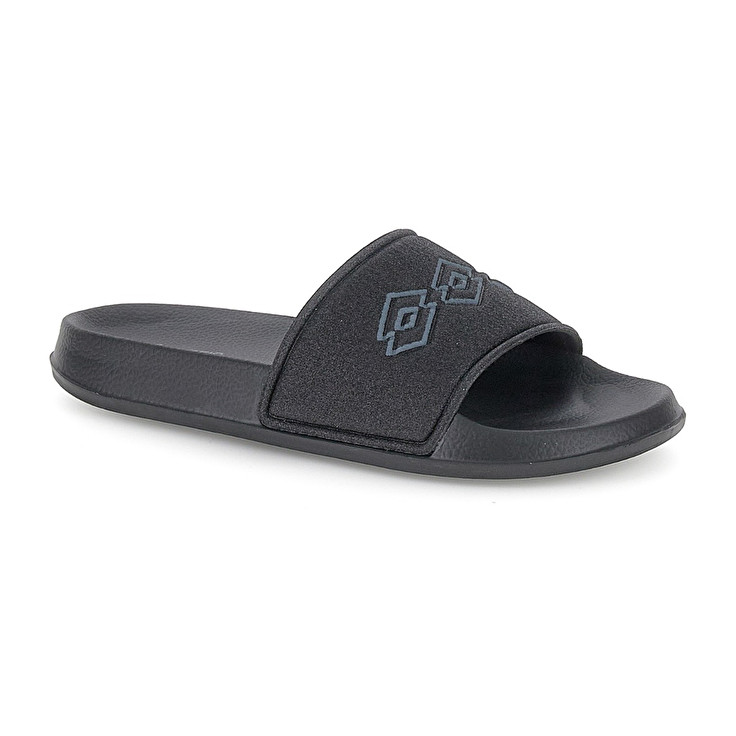 Women Lotto Gaya Ii W Slippers Black | 31456-FBSV