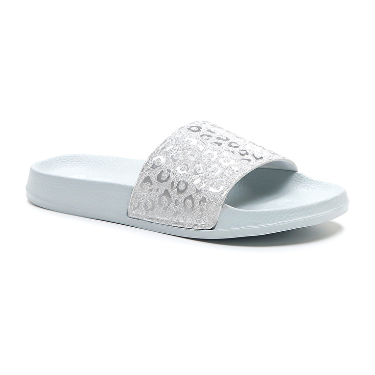 Women Lotto Gaya Leopard W Slippers White | 34659-HVDB