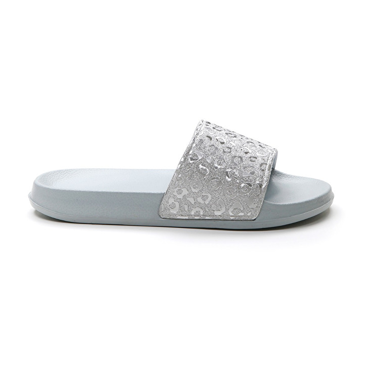 Women Lotto Gaya Leopard W Slippers White | 34659-HVDB