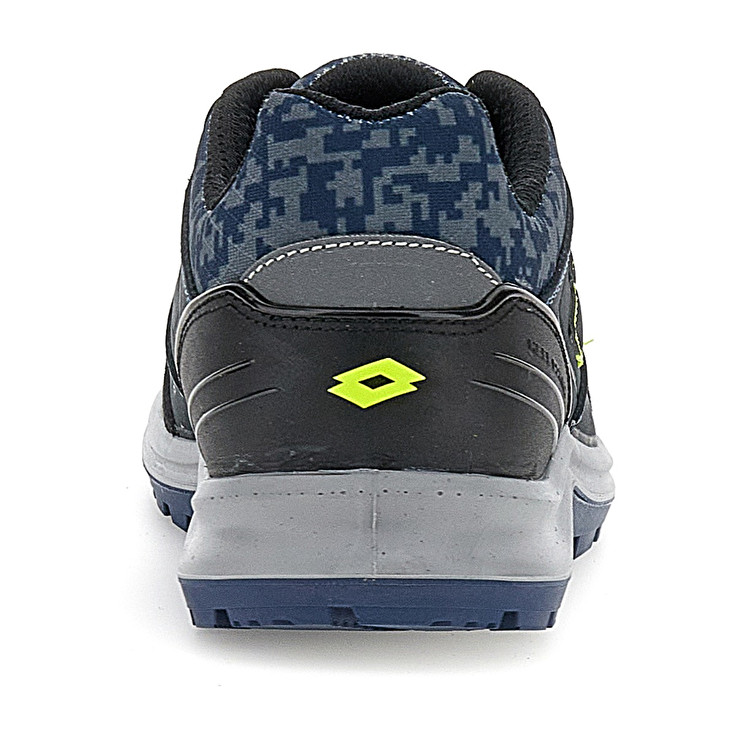 Women Lotto Hit 200 S3 Safety Shoes Blue / Black / Green | 26547-FEDH