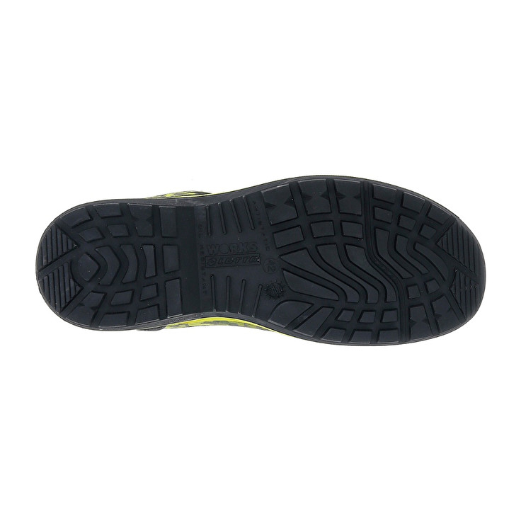 Women Lotto Hit 400 S1p Safety Shoes Green / Black / Grey | 47813-ASWG