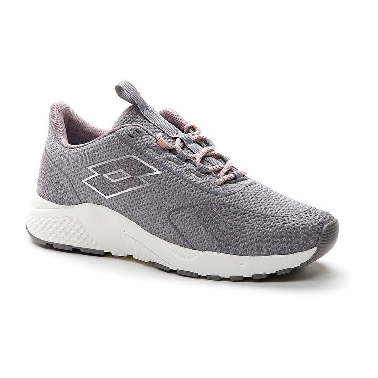 Women Lotto Kibra Amf W Sneakers Grey / Silver / Purple | 97264-DFHG