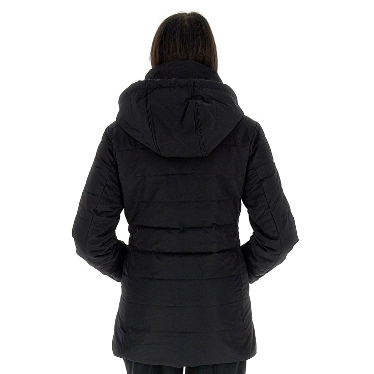 Women Lotto Lungo Corvara W Jackets Black | 80261-MULP