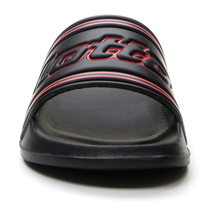 Women Lotto Midway Iv W Slippers Black / Coral | 10329-RVZU