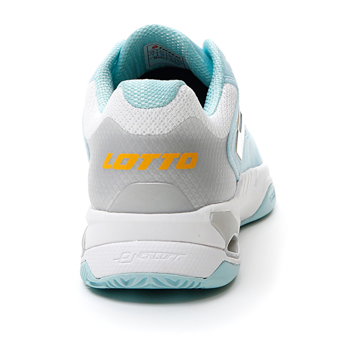 Women Lotto Mirage 100 Cly W Tennis Shoes White / Blue | 50693-TOXJ
