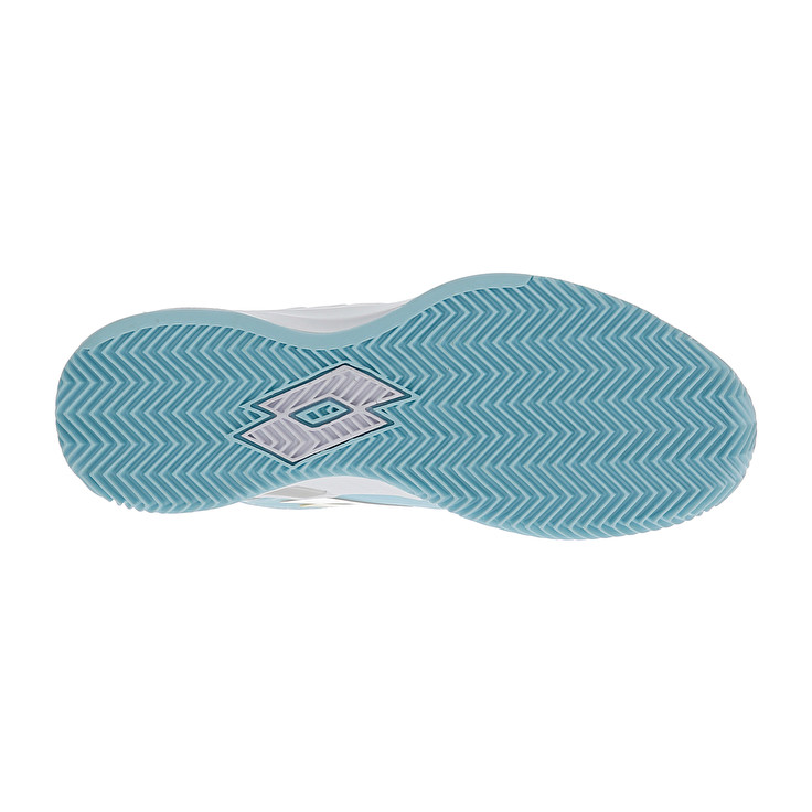 Women Lotto Mirage 100 Cly W Tennis Shoes White / Blue | 50693-TOXJ