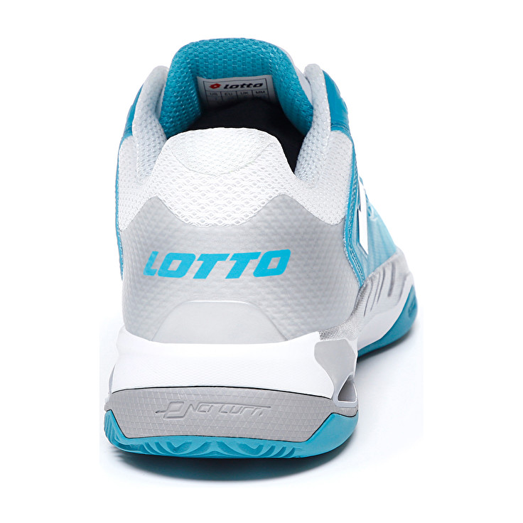 Women Lotto Mirage 100 Cly W Tennis Shoes Blue / White / Silver | 38412-YLAR